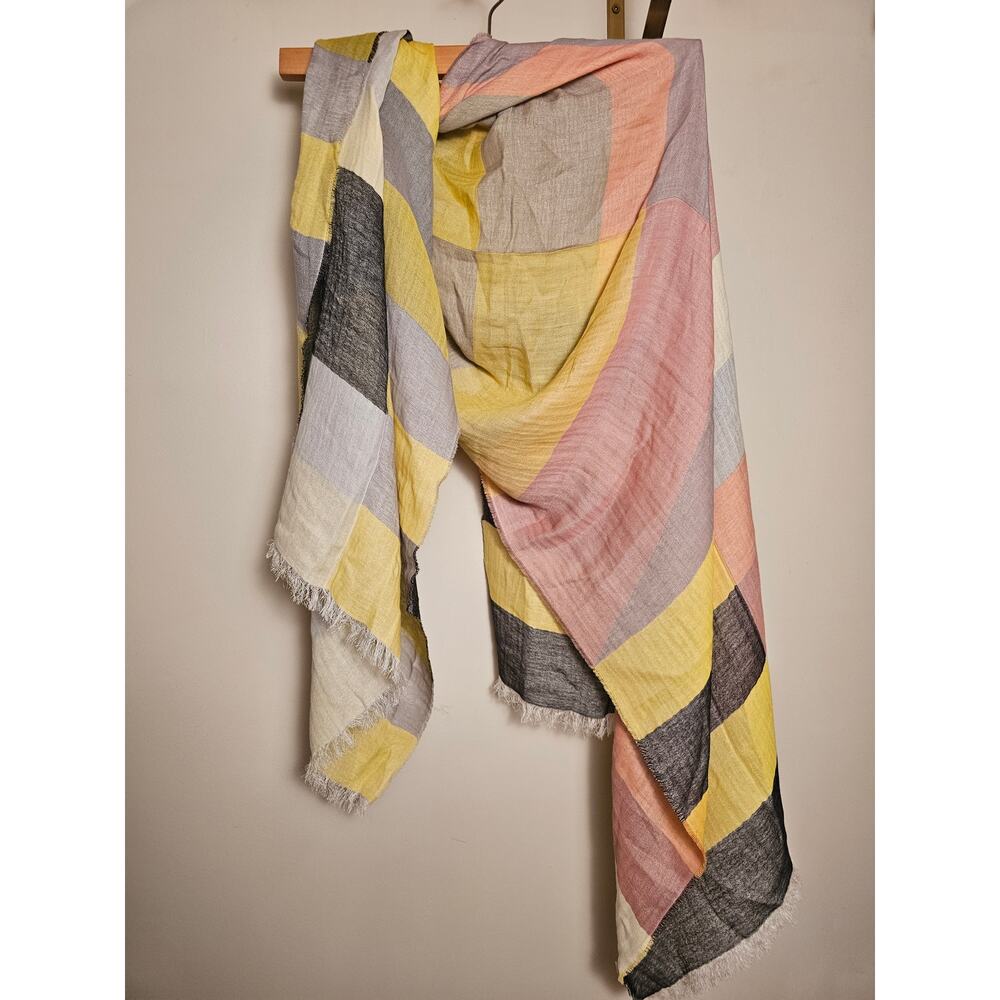 Caterina de' Medici Oversized Colorblock Scarf/Shawl